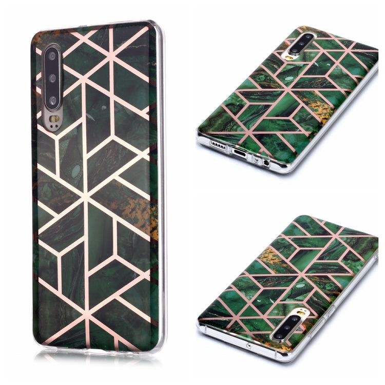 Plating Marble Pattern Soft TPU Protective Case, For Huawei Mate 30, For Huawei Mate 30 Pro, For Huawei Mate 30 Lite / nova 5i Pro, For Huawei nova 5T, For Huawei P30