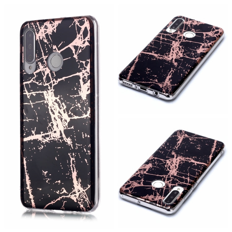 Plating Marble Pattern Soft TPU Protective Case, For Huawei P30 Pro, For Huawei P30 lite, For Huawei Y5 (2019), For Huawei Y6 (2019), For Huawei Y7 (2019)