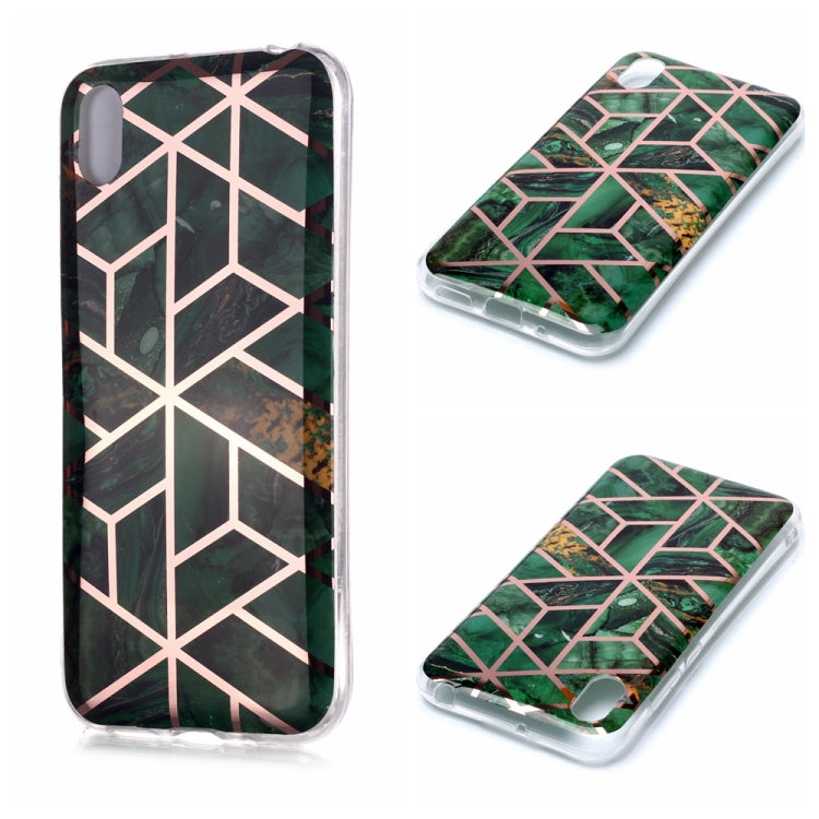 Plating Marble Pattern Soft TPU Protective Case, For Huawei P30 Pro, For Huawei P30 lite, For Huawei Y5 (2019), For Huawei Y6 (2019), For Huawei Y7 (2019)