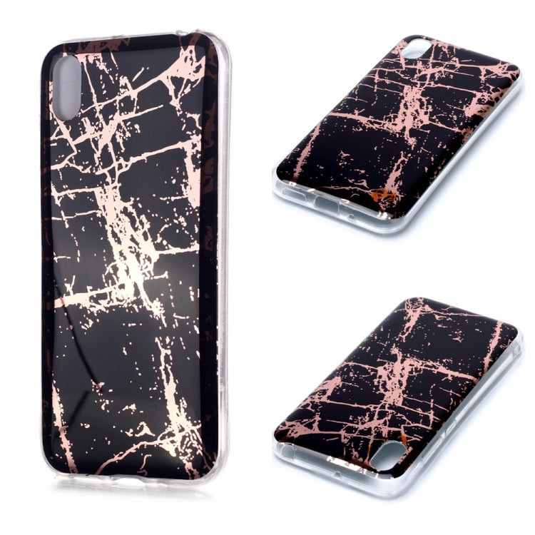 Plating Marble Pattern Soft TPU Protective Case, For Huawei P30 Pro, For Huawei P30 lite, For Huawei Y5 (2019), For Huawei Y6 (2019), For Huawei Y7 (2019)