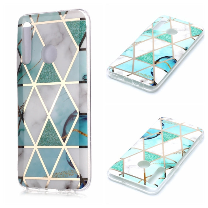 Plating Marble Pattern Soft TPU Protective Case, For Huawei Mate 20 lite, For Huawei Honor 10 Lite, For Huawei P20, For Huawei P20 Pro, For Huawei P20 lite /  nova 3e