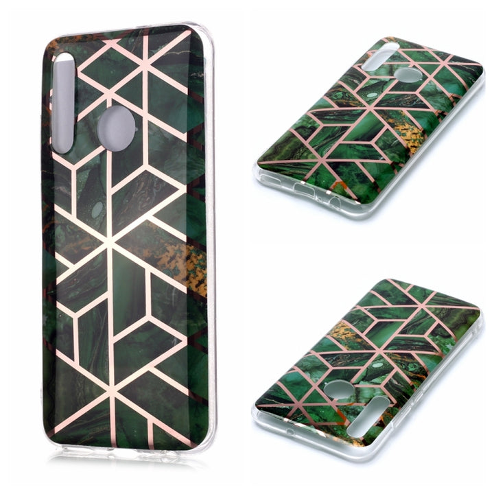 Plating Marble Pattern Soft TPU Protective Case, For Huawei Mate 20 lite, For Huawei Honor 10 Lite, For Huawei P20, For Huawei P20 Pro, For Huawei P20 lite /  nova 3e