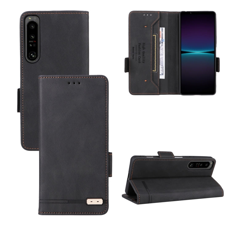 Magnetic Clasp Flip Leather Phone Case, For Sony Xperia 1 IV, For Sony Xperia 10 IV, For Sony Xperia Ace III, For Samsung Galaxy A22 5G, For Samsung Galaxy A53 5G, For Samsung Galaxy Z Fold2 5G