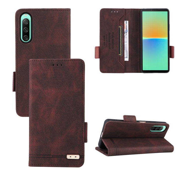 Magnetic Clasp Flip Leather Phone Case, For Sony Xperia 1 IV, For Sony Xperia 10 IV, For Sony Xperia Ace III, For Samsung Galaxy A22 5G, For Samsung Galaxy A53 5G, For Samsung Galaxy Z Fold2 5G