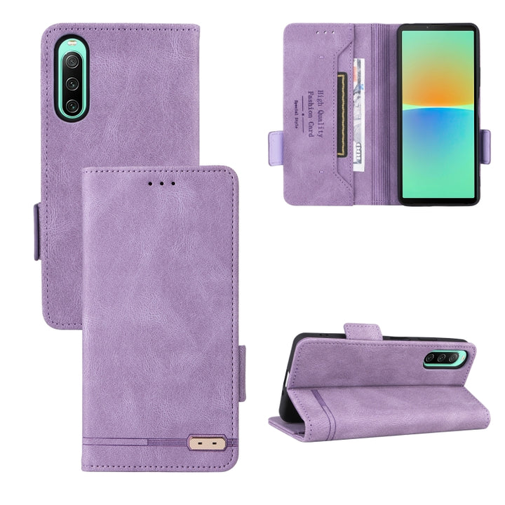 Magnetic Clasp Flip Leather Phone Case, For Sony Xperia 1 IV, For Sony Xperia 10 IV, For Sony Xperia Ace III, For Samsung Galaxy A22 5G, For Samsung Galaxy A53 5G, For Samsung Galaxy Z Fold2 5G