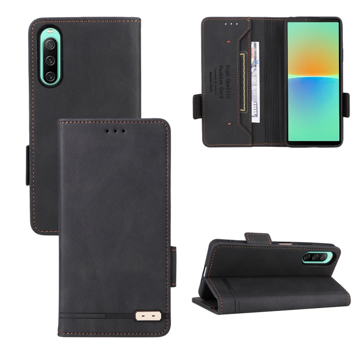 Magnetic Clasp Flip Leather Phone Case, For Sony Xperia 1 IV, For Sony Xperia 10 IV, For Sony Xperia Ace III, For Samsung Galaxy A22 5G, For Samsung Galaxy A53 5G, For Samsung Galaxy Z Fold2 5G