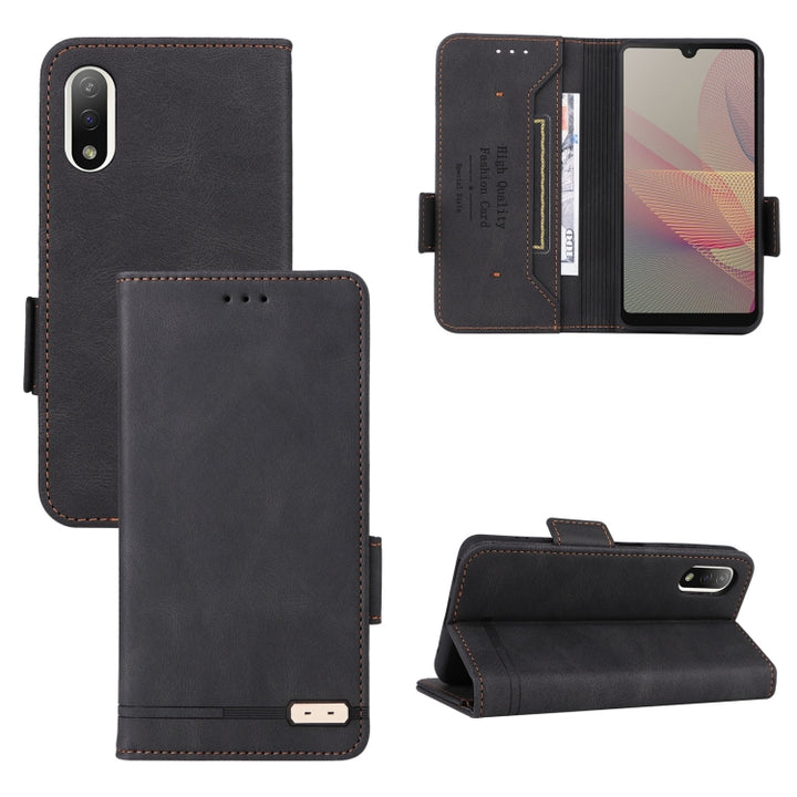 Magnetic Clasp Flip Leather Phone Case, For Sony Xperia 1 IV, For Sony Xperia 10 IV, For Sony Xperia Ace III, For Samsung Galaxy A22 5G, For Samsung Galaxy A53 5G, For Samsung Galaxy Z Fold2 5G