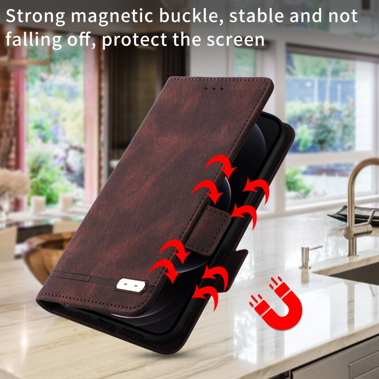 Magnetic Clasp Flip Leather Phone Case, For Samsung Galaxy Z Fold3 5G