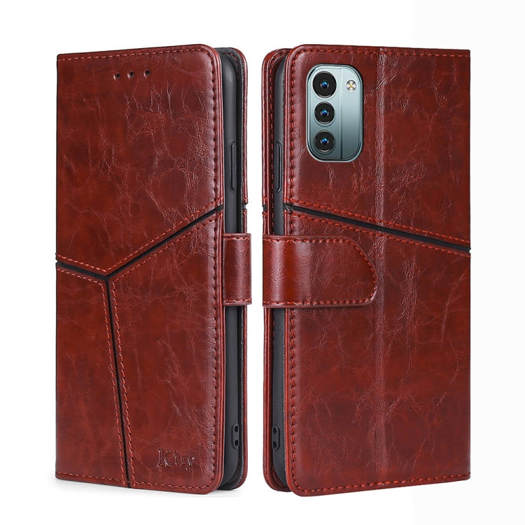 Geometric Stitching Horizontal Flip TPU + PU Leather Phone Case, For Google Pixel 7 5G, For Nokia G21/G11, For Samsung Galaxy A03 EU, For Samsung Galaxy A23 5G, For Samsung Galaxy M33 5G