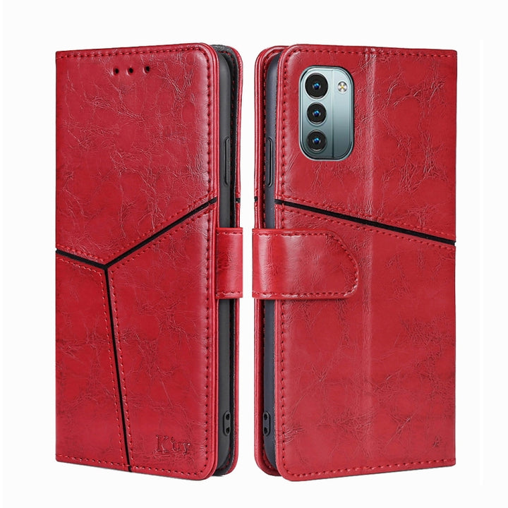 Geometric Stitching Horizontal Flip TPU + PU Leather Phone Case, For Google Pixel 7 5G, For Nokia G21/G11, For Samsung Galaxy A03 EU, For Samsung Galaxy A23 5G, For Samsung Galaxy M33 5G