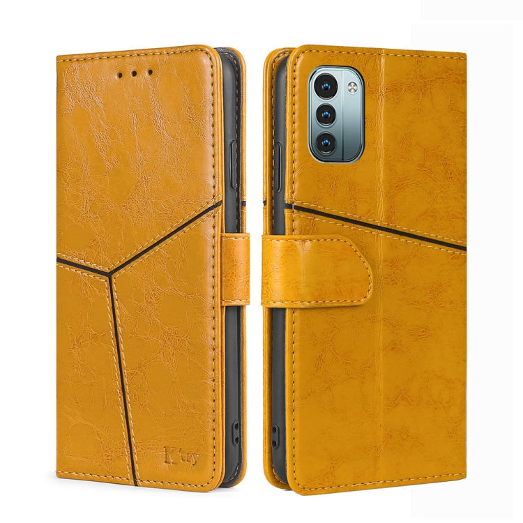 Geometric Stitching Horizontal Flip TPU + PU Leather Phone Case, For Google Pixel 7 5G, For Nokia G21/G11, For Samsung Galaxy A03 EU, For Samsung Galaxy A23 5G, For Samsung Galaxy M33 5G