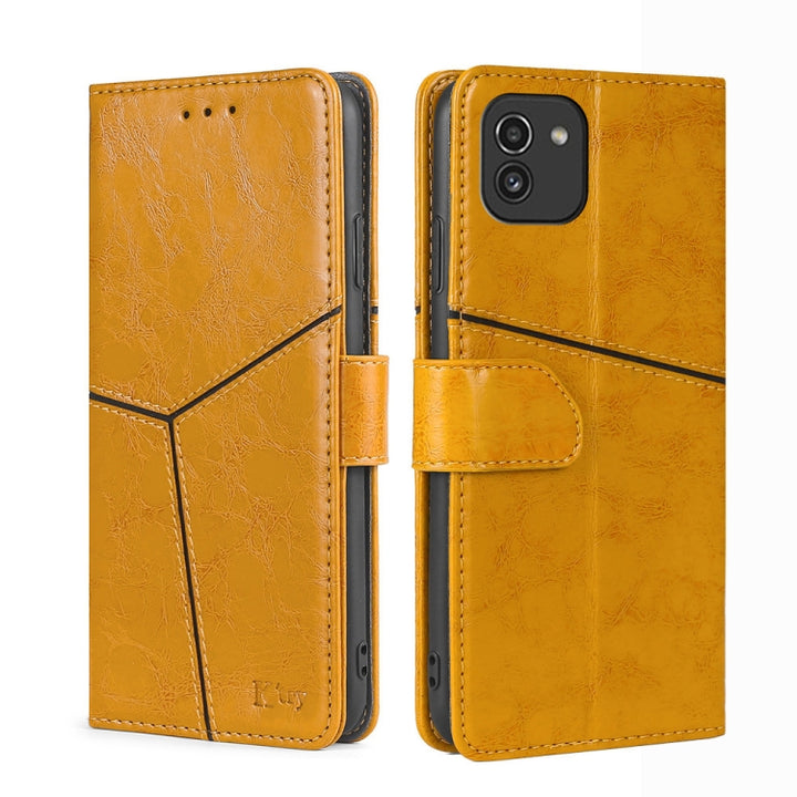 Geometric Stitching Horizontal Flip TPU + PU Leather Phone Case, For Google Pixel 7 5G, For Nokia G21/G11, For Samsung Galaxy A03 EU, For Samsung Galaxy A23 5G, For Samsung Galaxy M33 5G