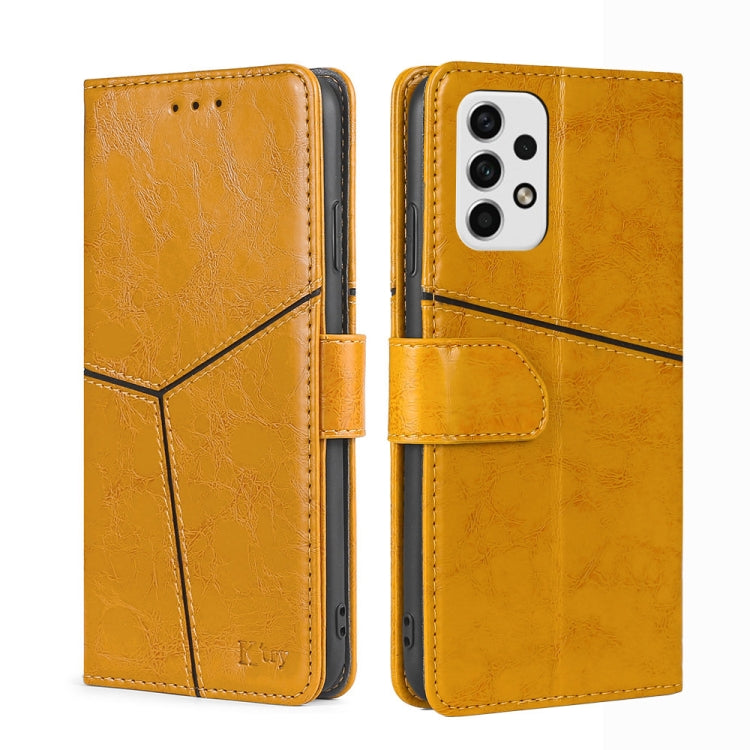 Geometric Stitching Horizontal Flip TPU + PU Leather Phone Case, For Google Pixel 7 5G, For Nokia G21/G11, For Samsung Galaxy A03 EU, For Samsung Galaxy A23 5G, For Samsung Galaxy M33 5G