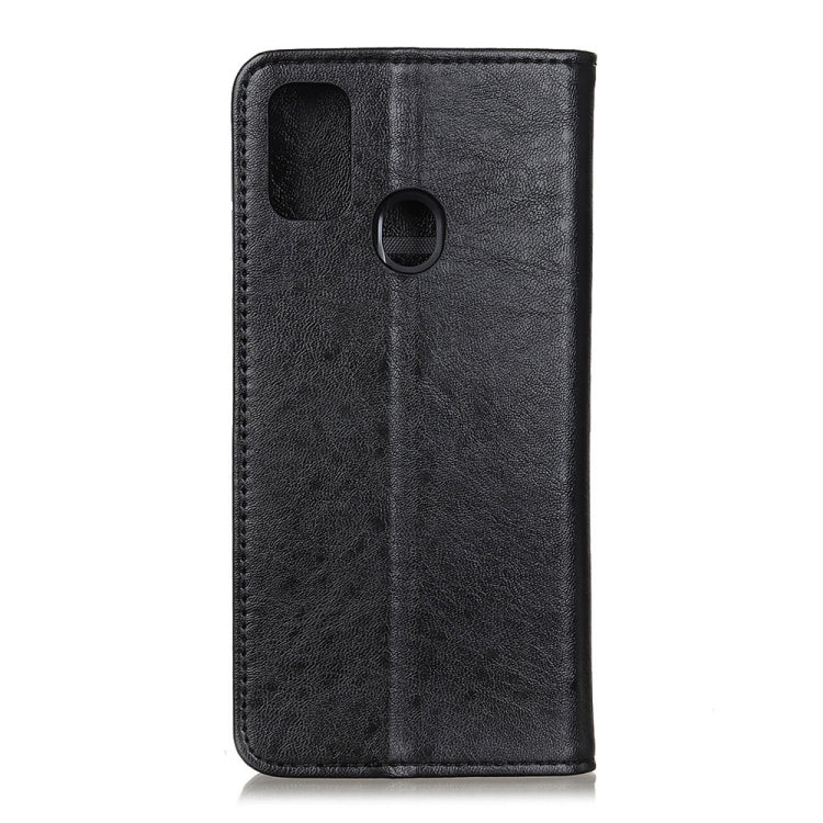 Magnetic Crazy Horse Texture Horizontal Flip Leather Case with Holder & Card Slots & Wallet, For Galaxy M31