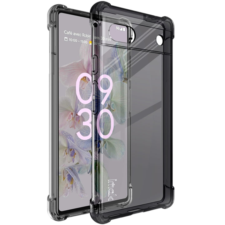 IMAK All-inclusive Shockproof Airbag TPU Phone Case with Screen Protector, For Google Pixel 6a