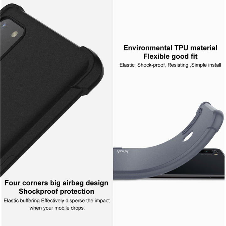 IMAK All-inclusive Shockproof Airbag TPU Case with Screen Protector, For Xiaomi Black Shark 5 Pro, For Xiaomi Black Shark 5, For Xiaomi Redmi Note 11SE 5G/Note 10 5G/ Note 10T 5G/Xiaomi Poco M3 Pro 4G/5G, For Xiaomi Redmi Note 11T Pro 5G/Note 11T Pro+ 5G