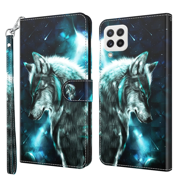 3D Painting Pattern Flip Leather Phone Case, For Samsung Galaxy A22 4G / M32 4G, For Sony Xperia 1 IV, For Sony Xperia 10 IV