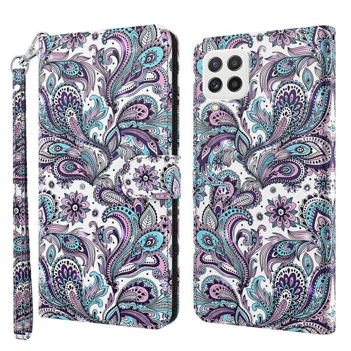 3D Painting Pattern Flip Leather Phone Case, For Samsung Galaxy A22 4G / M32 4G, For Sony Xperia 1 IV, For Sony Xperia 10 IV