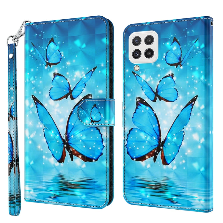 3D Painting Pattern Flip Leather Phone Case, For Samsung Galaxy A22 4G / M32 4G, For Sony Xperia 1 IV, For Sony Xperia 10 IV