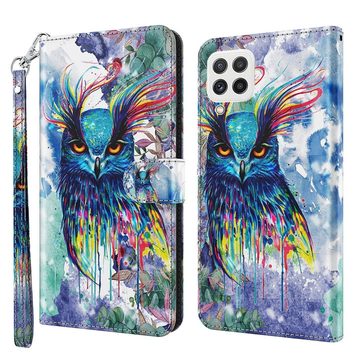 3D Painting Pattern Flip Leather Phone Case, For Samsung Galaxy A22 4G / M32 4G, For Sony Xperia 1 IV, For Sony Xperia 10 IV