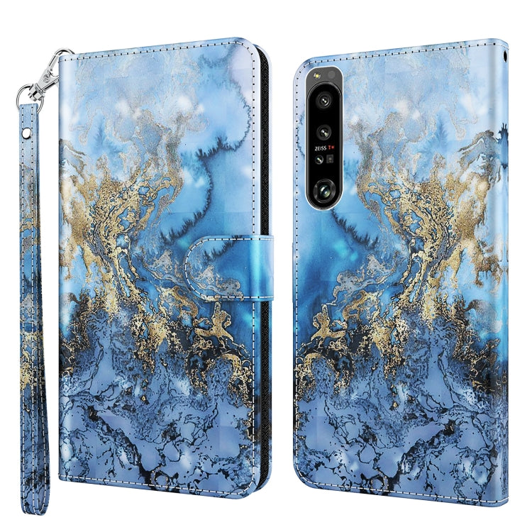 3D Painting Pattern Flip Leather Phone Case, For Samsung Galaxy A22 4G / M32 4G, For Sony Xperia 1 IV, For Sony Xperia 10 IV