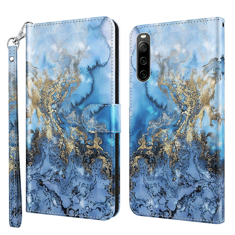 3D Painting Pattern Flip Leather Phone Case, For Samsung Galaxy A22 4G / M32 4G, For Sony Xperia 1 IV, For Sony Xperia 10 IV