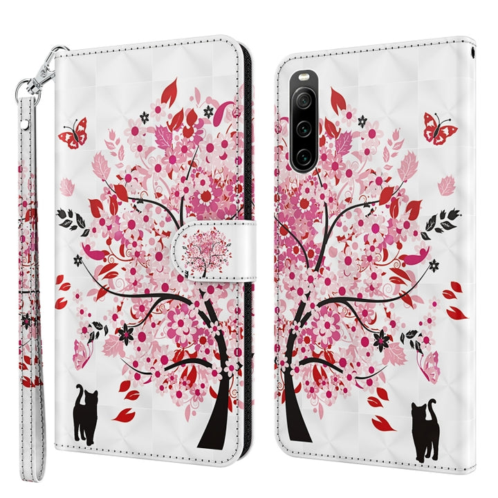 3D Painting Pattern Flip Leather Phone Case, For Samsung Galaxy A22 4G / M32 4G, For Sony Xperia 1 IV, For Sony Xperia 10 IV