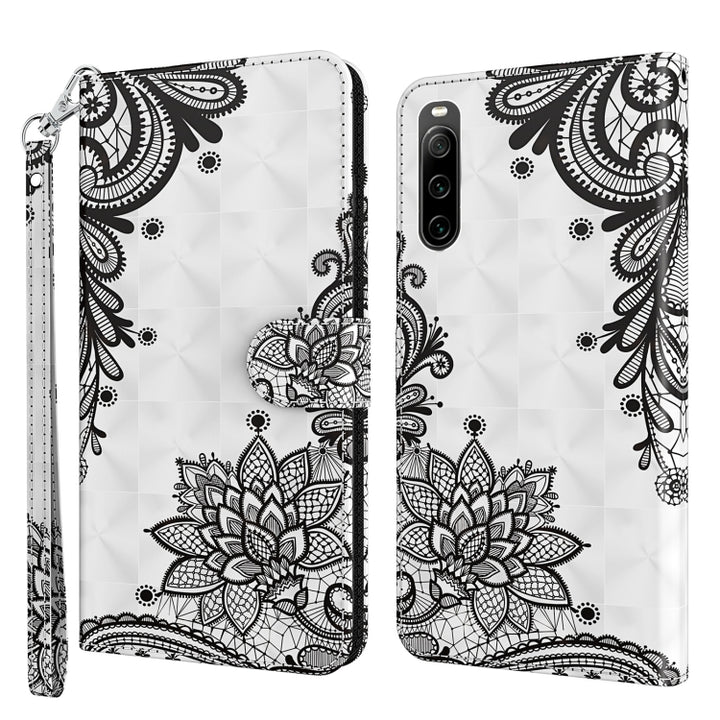 3D Painting Pattern Flip Leather Phone Case, For Samsung Galaxy A22 4G / M32 4G, For Sony Xperia 1 IV, For Sony Xperia 10 IV