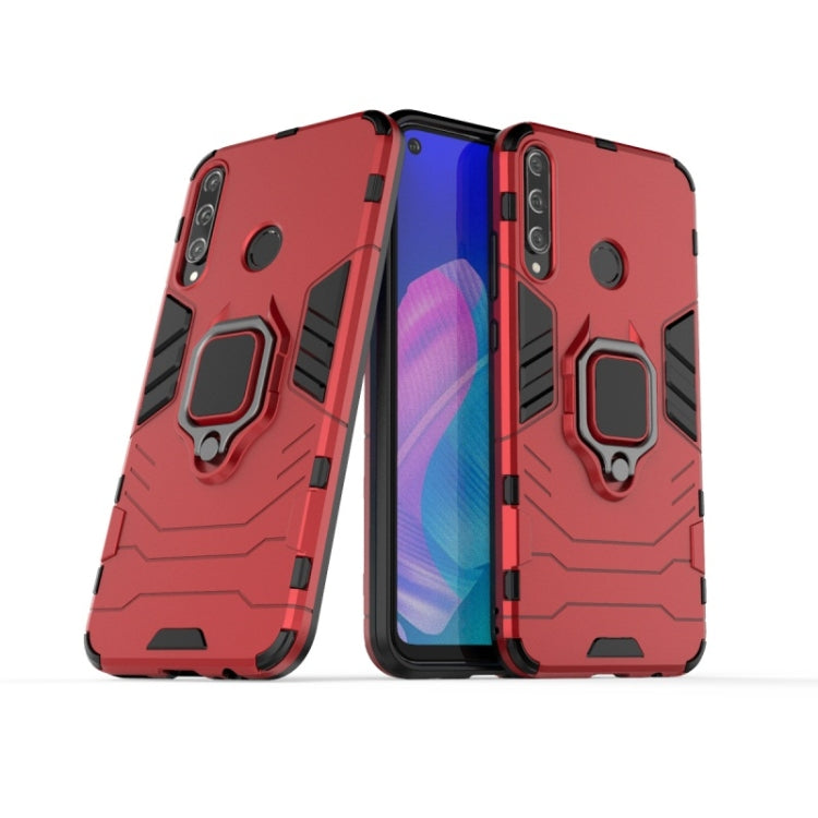 Shockproof PC + TPU Protective Case with Magnetic Ring Holder, For OPPO FIND X2, For Huawei Y7p / P40 Lite E