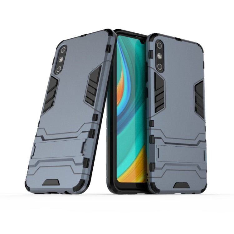 Shockproof PC + TPU with Holder, For OPPO A8, For OPPO Realme 6 Pro, For Huawei Y7p / P40 Lite E, For Huawei Enjoy 10E, For Galaxy A70e