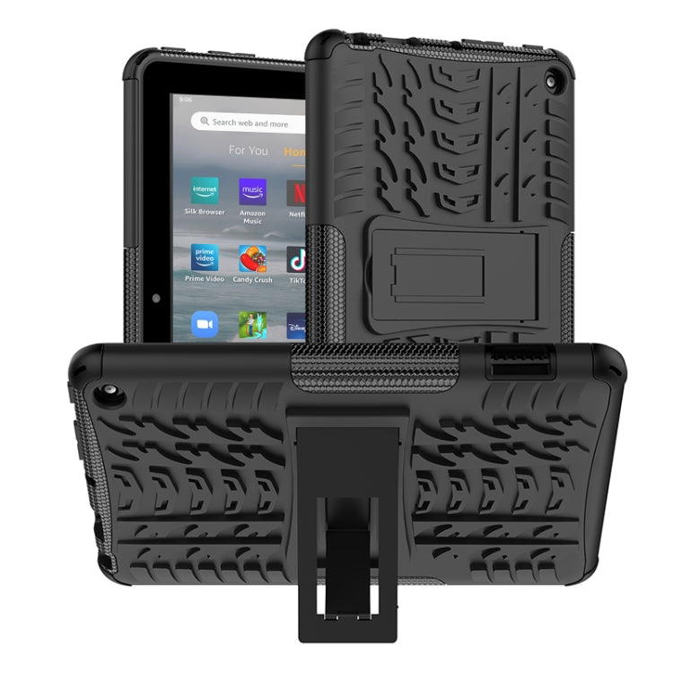 Tire Texture TPU + PC Phone Case with Holder, For Sony Xperia 1 IV, For Amazon Kindle Fire 7 2022