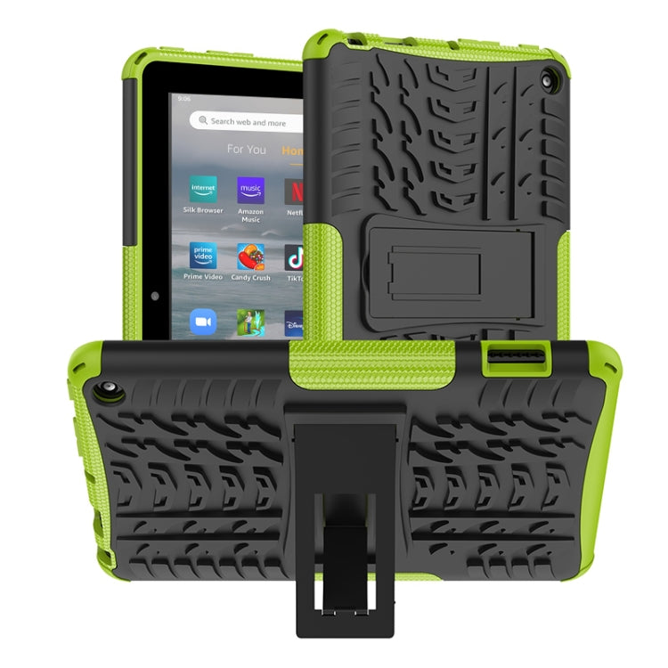 Tire Texture TPU + PC Phone Case with Holder, For Sony Xperia 1 IV, For Amazon Kindle Fire 7 2022