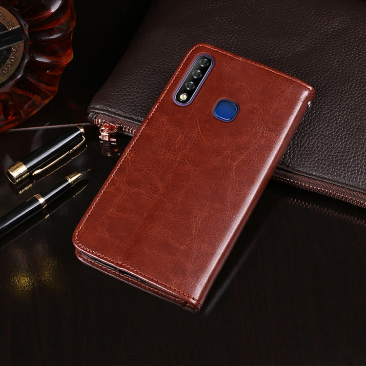 idewei Crazy Horse Texture Horizontal Flip Leather Case with Holder & Card Slots & Wallet, For Infinix Smart 3 Plus, For OPPO Realme 5i, For Galaxy S10e, For Huawei Enjoy 10e