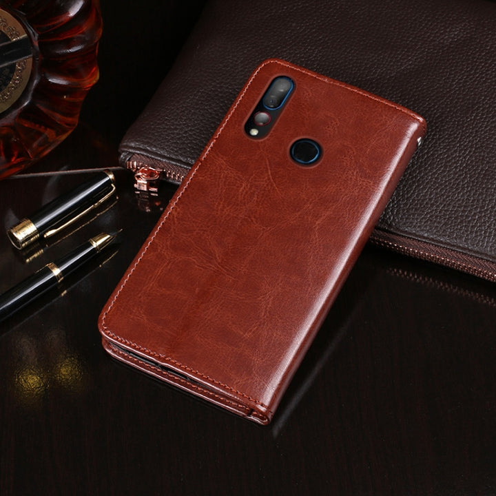 idewei Crazy Horse Texture Horizontal Flip Leather Case with Holder & Card Slots & Wallet, For HTC Desire 19+, For Huawei P40, For Huawei P40 Pro, For OPPO Find X2 Pro