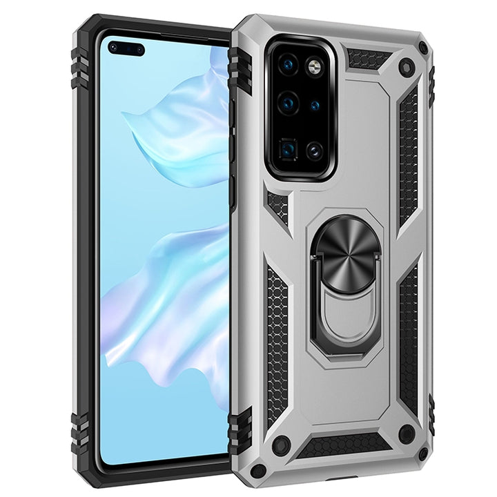 Shockproof TPU + PC Protective Case with 360 Degree Rotating Holder, For Huawei P40, For Galaxy A41, For Huawei P40 Pro, For Huawei P40 Lite