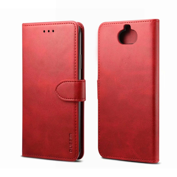 GUSSIM Business Style Horizontal Flip Leather Case with Holder & Card Slots & Wallet, For Sony Xperia 5, For Sony Xperia 8 / Xperia 20