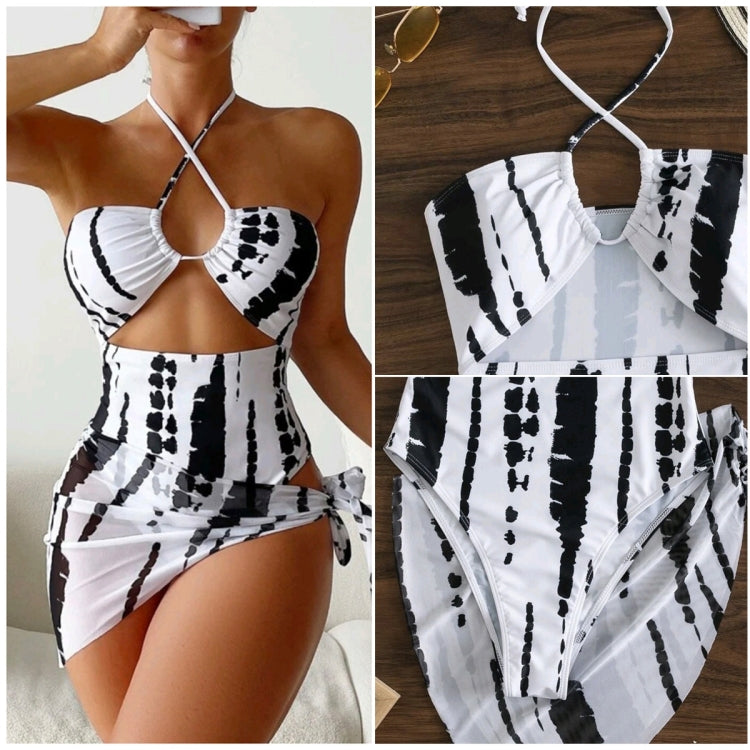 Sexy Three-piece Split Bikini Women Swimsuit, S, M, L, XL