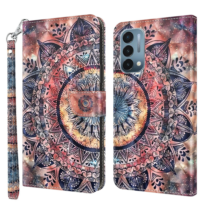 3D Painted Leather Phone Case, For OnePlus Nord N20 5G, For OnePlus Nord N200 5G, For Google Pixel 6a