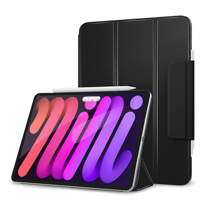 3-fold Double-sided Clip Buckle Magnetic Smart Tablet Case, For iPad mini 6 / mini 2024, For iPad 10th Gen 10.9 2022