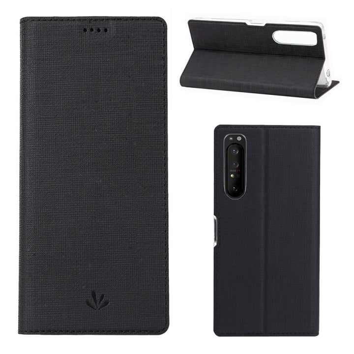 ViLi Shockproof TPU + PU Horizontal Flip Protective Case with Card Slot & Holder, For  Sony Xperia 1 II, For Sony Xperia 10 II, Xiaomi Mi 10 & 10 Pro 5G, Xiaomi Redmi K30 & K30 5G