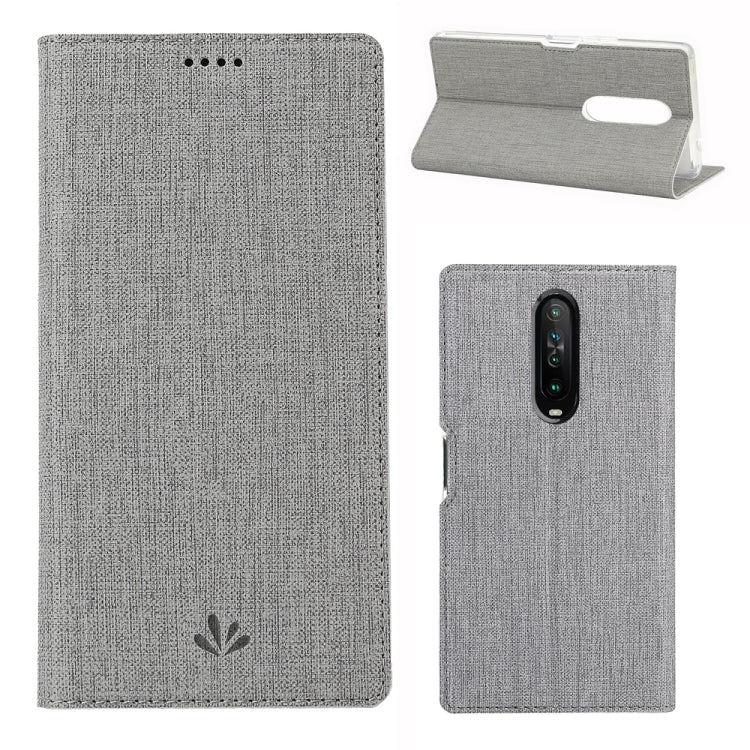 ViLi Shockproof TPU + PU Horizontal Flip Protective Case with Card Slot & Holder, For  Sony Xperia 1 II, For Sony Xperia 10 II, Xiaomi Mi 10 & 10 Pro 5G, Xiaomi Redmi K30 & K30 5G