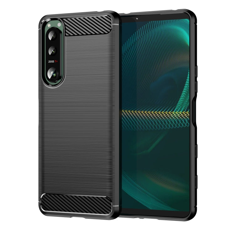 Brushed Texture Carbon Fiber TPU Phone Case, For Sony Xperia L3, For Sony Xperia XZ1, For Sony Xperia 8/8 Lite, For Sony Xperia Ace II, For Sony Xperia 5 III, For Sony Xperia Pro-I