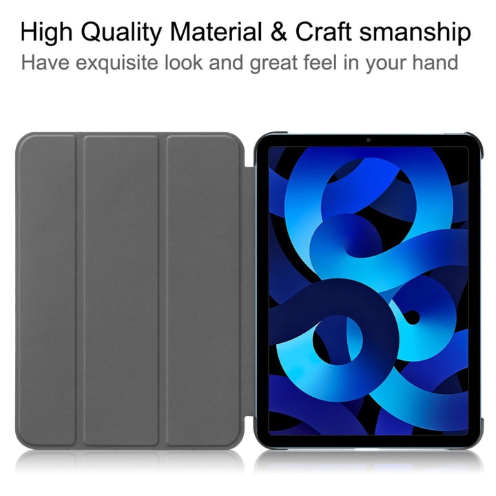 Solid Color Custer Texture Leather Tablet Case, For iPad 10th Gen 10.9 2022 / 2025