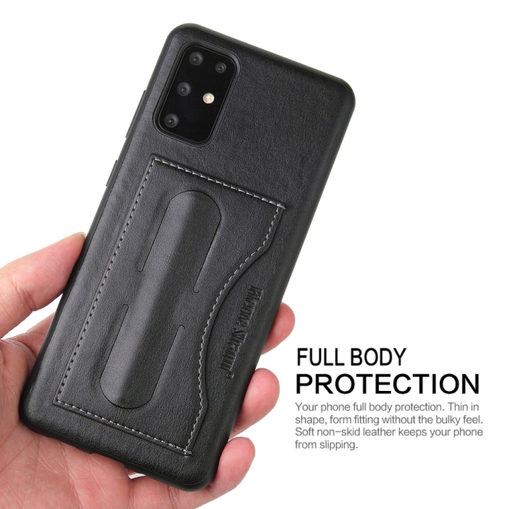 Fierre Shann Full Coverage PU Leather Protective Case with Holder & Card Slot, For Galaxy S20, For Galaxy S20+, For Galaxy S20 Ultra, For Huawei Mate 30, For Huawei Mate 30 Pro