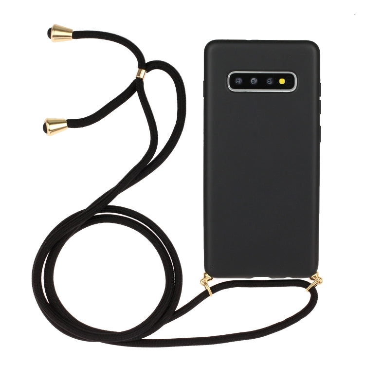 Wheat Straw Material + TPU Protective Case with Lanyard, For Huawei P30, For Huawei P30 Lite, For Huawei P30 Pro, For Galaxy S20 Plus, For Samsung Galaxy S10, For Samsung Galaxy S10 Plus