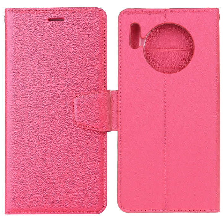 Silk Texture Horizontal Flip Leather Case with Holder & Card Slots & Wallet & Photo Frame, For Huawei Mate 30, For Huawei Mate 30 Pro, For Huawei nova 7i, For Huawei P40, For Huawei P40 Pro