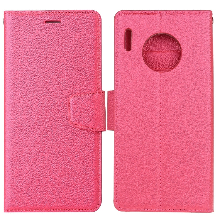 Silk Texture Horizontal Flip Leather Case with Holder & Card Slots & Wallet & Photo Frame, For Huawei Mate 30, For Huawei Mate 30 Pro, For Huawei nova 7i, For Huawei P40, For Huawei P40 Pro