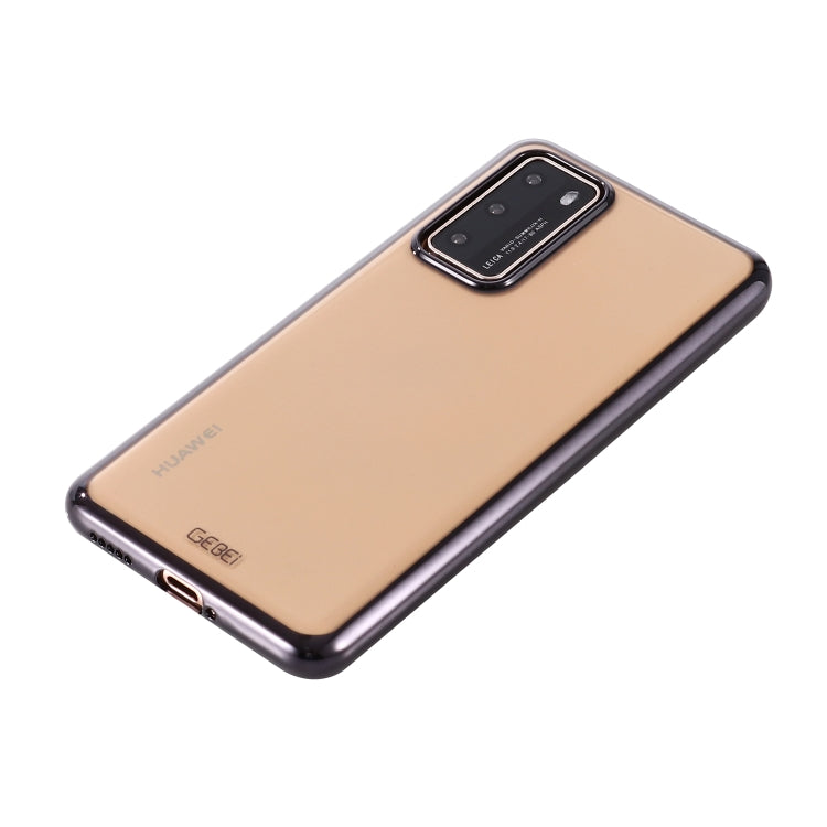 GEBEI Plating TPU Shockproof Protective Case, For Huawei P40, For Huawei P40 Pro, For Galaxy S20, For Galaxy S20+, For Galaxy S20 Ultra