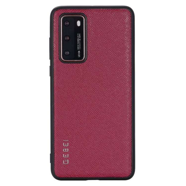 GEBEI Full-coverage Shockproof Leather Protective Case, For Huawei P40, For Huawei P40 Pro, For Samsung Galaxy S20, For Samsung Galaxy S20+, For Samsung Galaxy S20 Ultra