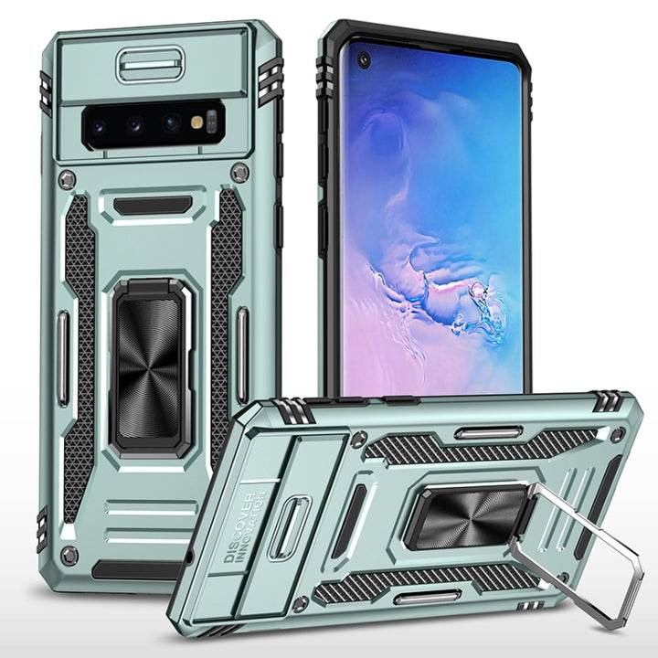 Armor PC + TPU Camera Shield Phone Case, For Samsung Galaxy S20 FE, For Samsung Galaxy S20 Ultra, For Samsung Galaxy S20+, For Samsung Galaxy S10